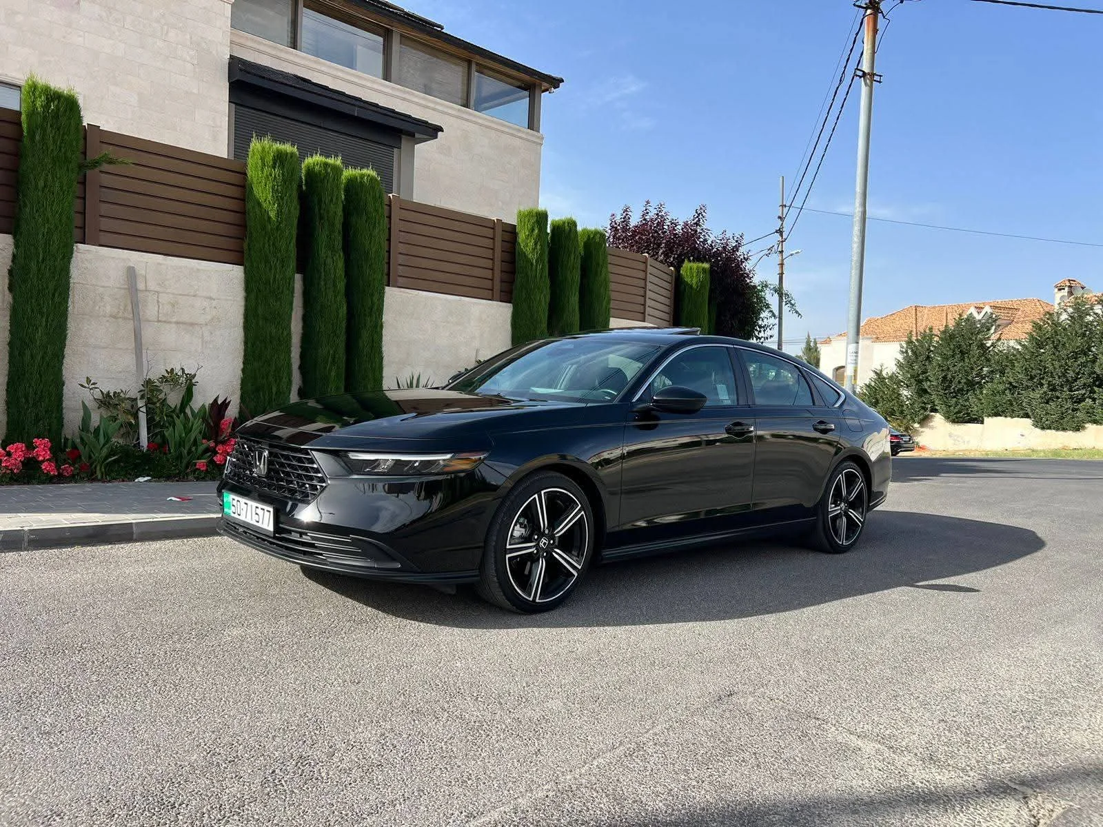 Private vehicle in Jordan
