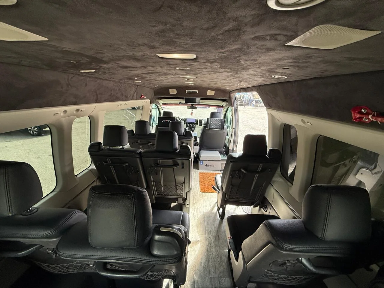 Van interior