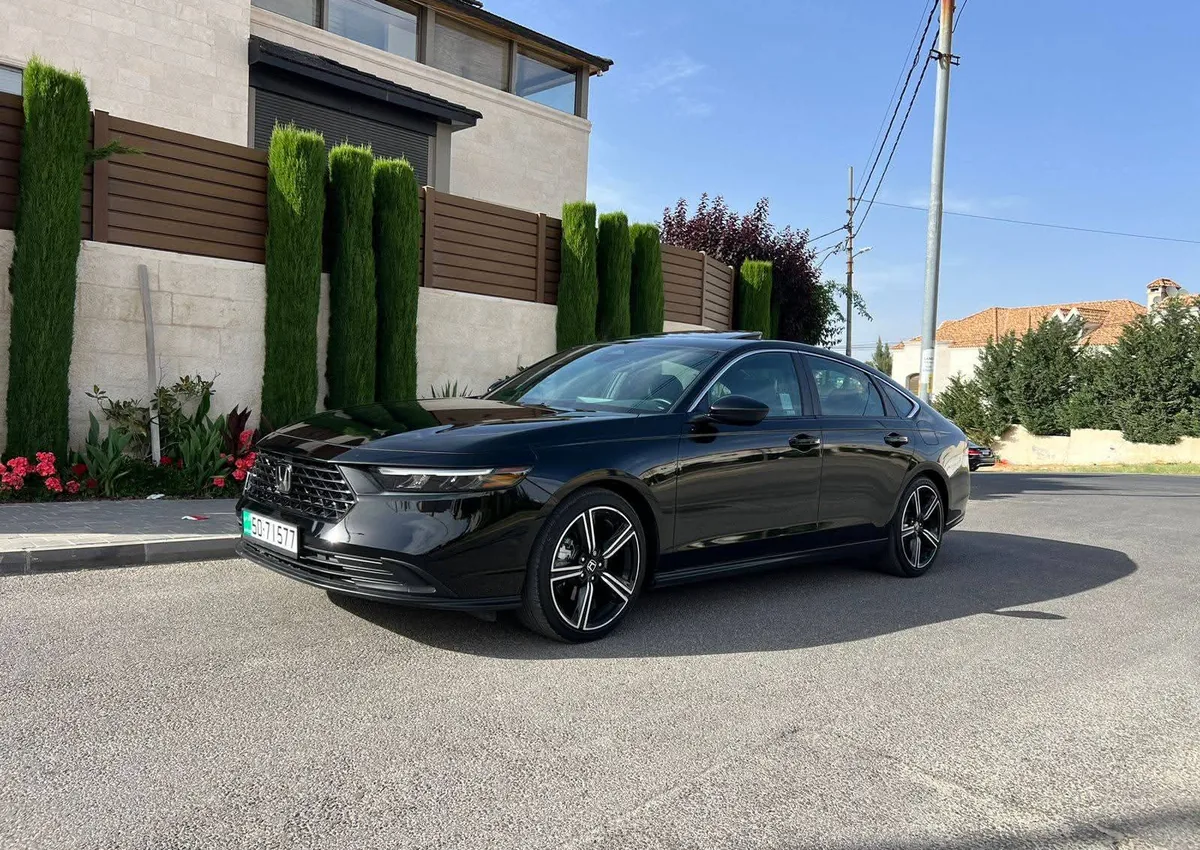 Private sedan in Jordan