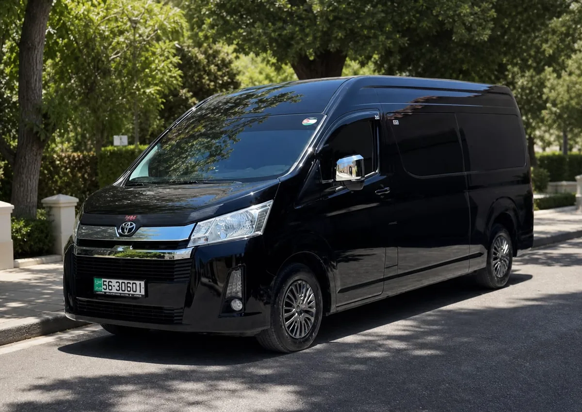 VIP minivan in Jordan